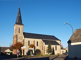 The church in Saint-Sigismond
