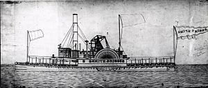 Sketch of the Smith Briggs gunboat