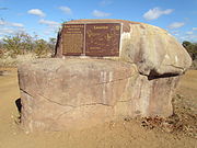 A monument in Kruger National Park, South Africa