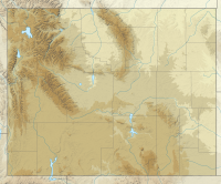 WY is located in Wyoming