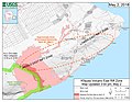 Map of ongoing intrusion and earthquake activity along Kīlauea's East Rift Zone (May 2, 2018)