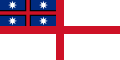 United Tribes of New Zealand flag (black fimbriation variant)