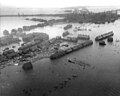 Zuid-Beveland in the Netherlands during the North Sea flood of 1953