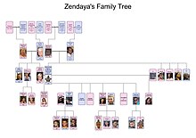 Zendaya Family Tree