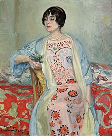 Porträt von Madame Marie-Marguerite Brocq, Henri Lebasque