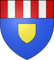 Coat of arms of the Ham family, maybe a bastard branch of the lords of Ham (or Hamm) who used a seal bearing an inescutcheon and a label.