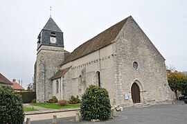 The church in Aulnay-la-Rivière
