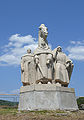 Monument des Quatre Fils Aymon in Bogny-sur-Meuse, France