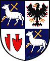 Pflugschar im Wappen von Boniowitz