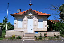The town hall in Dardenac