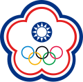 Emblem of Chinese Taipei used during the Olympic Games (1981–present)