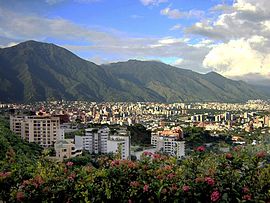 Der Osten von Caracas vor dem Ávila