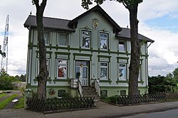 House at the street of Großmoordamm