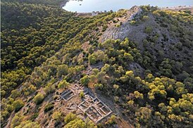 Mycenaean acropolis at Kanakia 13th century BC
