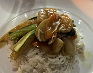 Chop suey shrimp