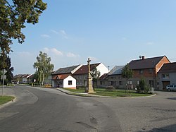 Centre of Luběnice