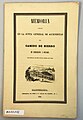 1848 Annual Report "Camino de Hierro de Barcelona a Mataró"