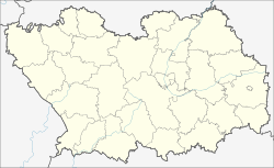 Yevlashevo is located in Penza Oblast