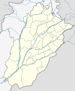 Band Road is located in Punjab, Pakistan