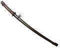 "Type 95" Non Commissioned Officer's sword of World War II; made to resemble a Commissioned Officer's shin guntō.