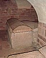 Sarkophag der Tochter Mathilde († 1034), Saliergruft, Wormser Dom
