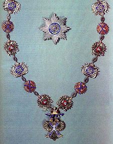 Grand Collar (Star and Collar) set of the Imperial Order.