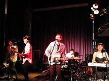 The Pains of Being Pure at Heart performing in 2014