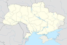 Map showing the location of Sofiyivka