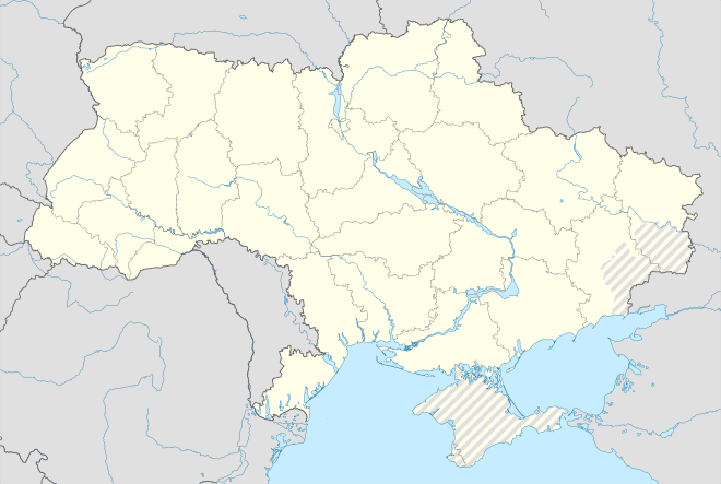 2014–15 Ukrainian Second League is located in Ukraine
