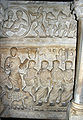 Detail of 4th century sarcophagus, Basilica of Sant'Ambrogio in Milan