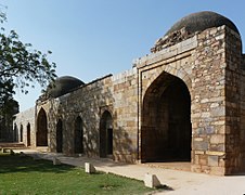 Alauddin's Madrasa, Qutb complex, Mehrauli, which also has his tomb to the south.