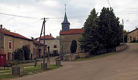 The church in Avrainville