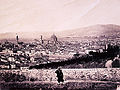 Panorama von Florenz von San Miniato aus