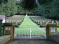 Bois de Maettlé cemetery near Sondernach.