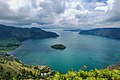 Image 8View of Lake Toba in Sumatra, Indonesia which is the largest volcanic lake in the world (from Volcanogenic lake)