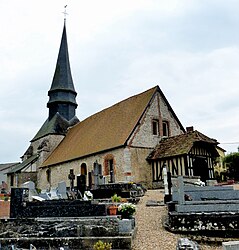 The church in Cuverville