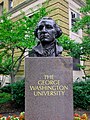 Bust of George Washington (1975), by Avard Fairbanks, George Washington University