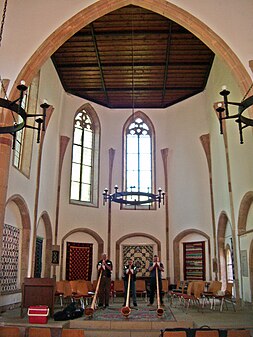 Chor der Kirche, Innenaufnahme