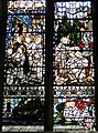 Third and fourth lights in Whall's four-light traceried window "The Holy Spirit and Pentecost" at Holy Trinity Sloane Street.
