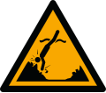W049: Warnung vor Objekten unter der Wasseroberfläche