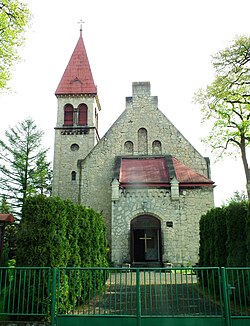 Lutheran church in Zawadzkie