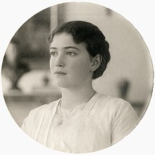 Photo of Maria Nikolaevna of Russia by Eugène Fabergé In 1916