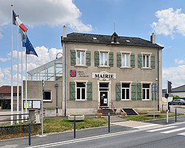 The town hall in Mondorff