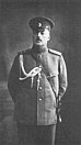 Wladimir Dmitrijewitsch Nabokow in der Uniform eines Bataillonsadjutanten. Photographie aus dem Jahr 1914