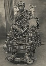 King Asantehene Prempeh II of Asanteman
