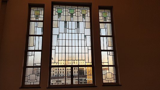 Window of the Centre for Fine Arts
