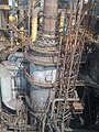 Part of the gas cleaning system of a blast furnace in Monclova, Mexico. This one is about to be de-commissioned and replaced.