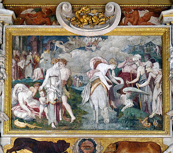 Panel in the Gallery of Francis I. (Mid-16th century).