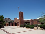 Historic Paradise Valley Methodist Church built in 1960.