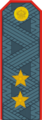 GenLt (OF7) Polizei der Russischen Föderation – Schulterstück Uniform Grundform.